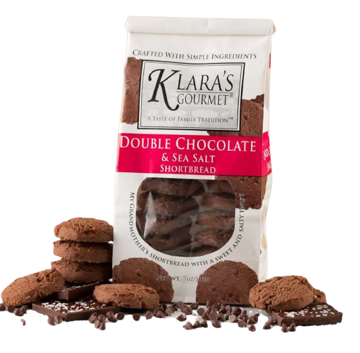 Klara's Cookies: Double Chocolate & Sea Salt