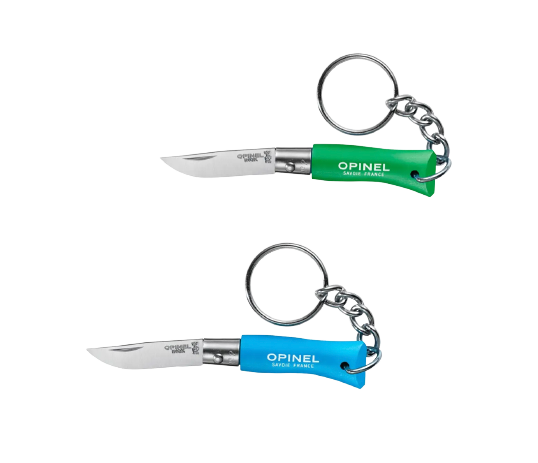 PREORDER! No.02 Colorama Stainless Folding Key Chain Knives