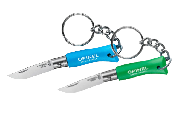 PREORDER! No.02 Colorama Stainless Folding Key Chain Knives